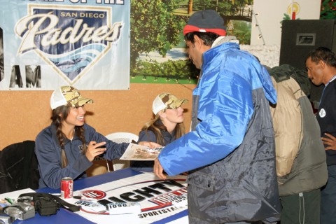 Charger Girls Kaylin (left) and Kristina