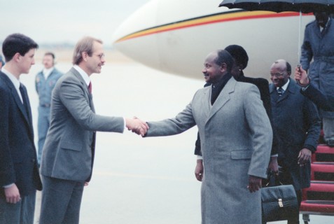 Uganda president H.E. Yoweri Museveni