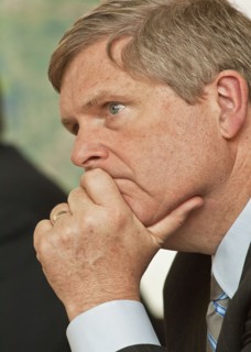 2011 USDA Secretary Tom Vilsack Iowa/Nebraska Flood Visit
