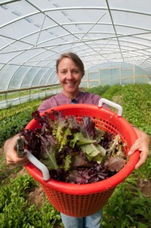 2011 USDA Visit to Amy's Organic Garden in Charles City
