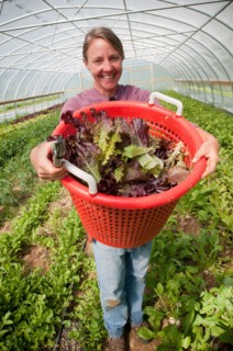 2011 USDA Visit to Amy's Organic Garden in Charles City
