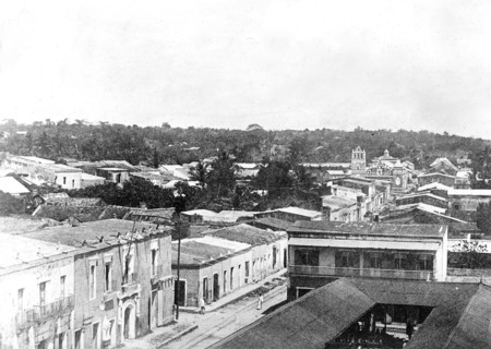 Aeiral view of San Domingo Dominican Republic