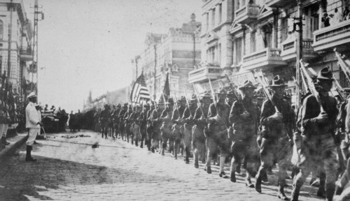 American troops during World War I