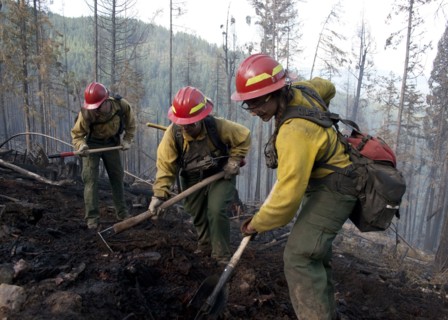 August 2011 Washington State Wildfires