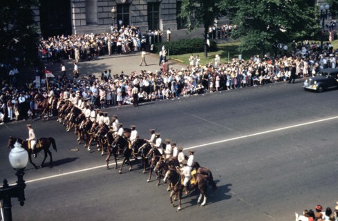 Black troops at the Memorial Day parade