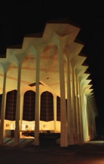 Building on the campus of Oral Roberts University