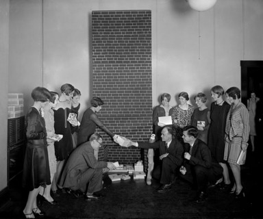 C&P Telephone Company Christmas party ca. 1918