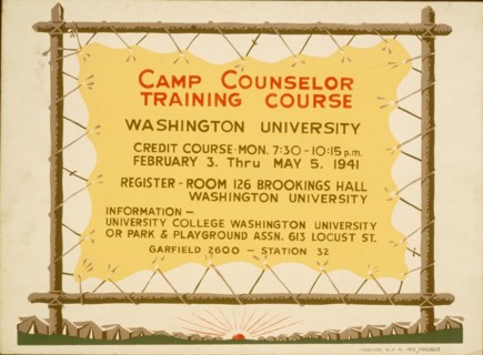 Camp counselor training course