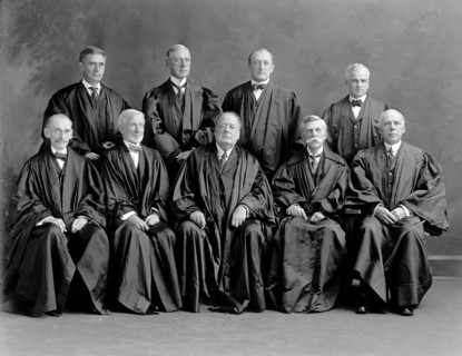 Chief Justice Edward White led Supreme Court
