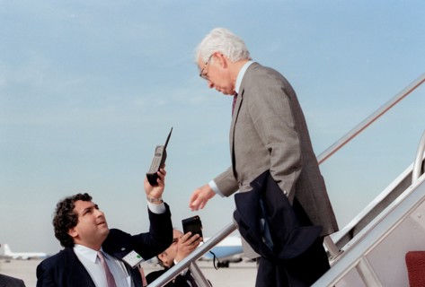 Colombian President Virgilio Barco
