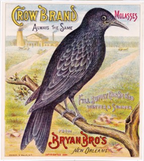 Crow brand molasses. Bryan Bro's New Orleans