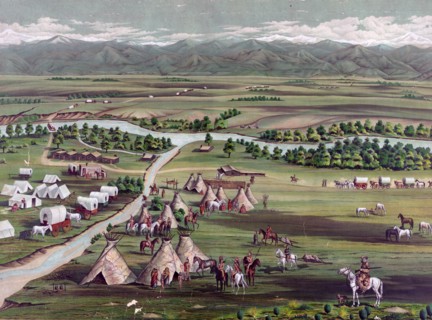 Denver in 1859 (created in 1891)