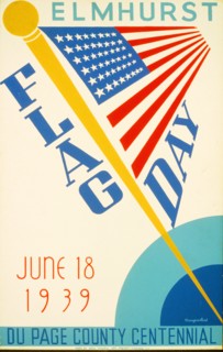 Elmhurst flag day