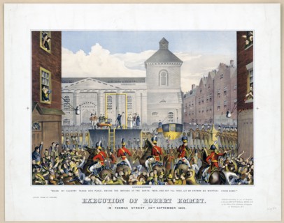 Execution of Robert Emmet in Thomas Street