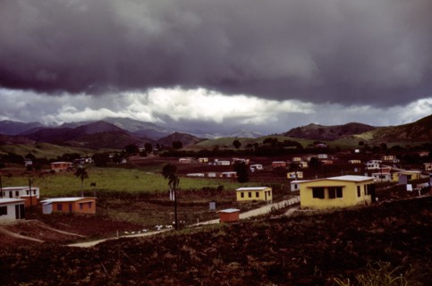 Federal housing project on the outskirts of the town of Yauco