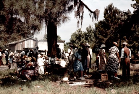 Fourth of July picnic by Negroes