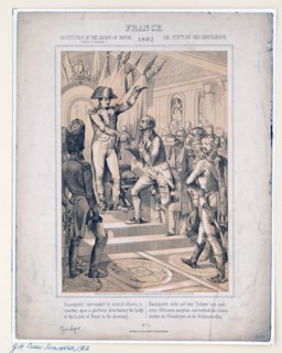 France. Institution of the Legion of Honor 1802 Die stiftung der ehrenlegion