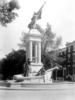 Francis Scott Key Monument in Baltimore Maryland