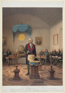 George Washington as a master Mason