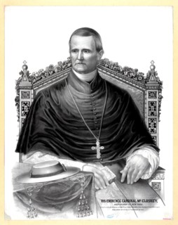 His eminence Cardinal McCloskey