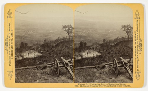 Historical Sycamore Tree; Orchard Knob in the distance