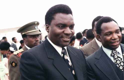 President Juvenal Hayarimana of Rwanda