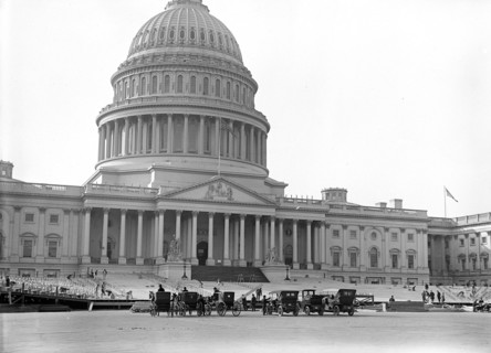 Inagural stands at the U.S. Capitol ca. 1917