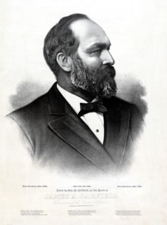 James A. Garfield ca 1881