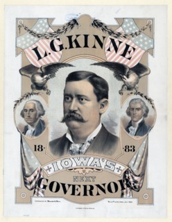 L.G. Kinne Iowa's next governor