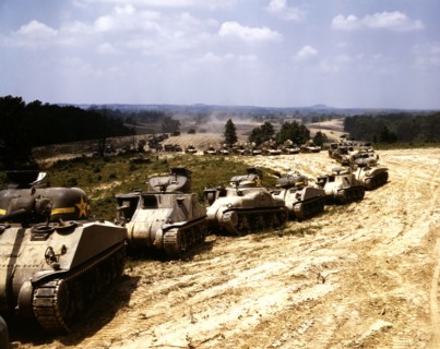 M-4 tank line