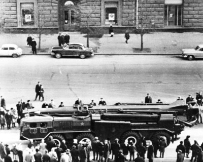 Mounted Soviet SS 1 Scud