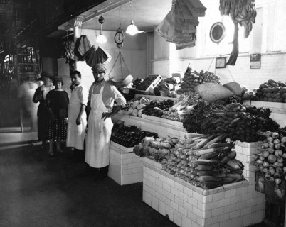 Photograph of a Modern Fruit and Vegetable Stand