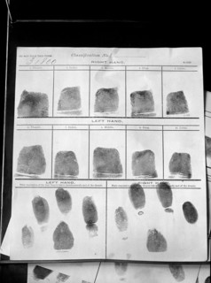 Records from the fingerprint bureau