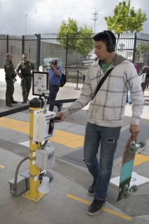 Biometric border entry and exit control pilot program