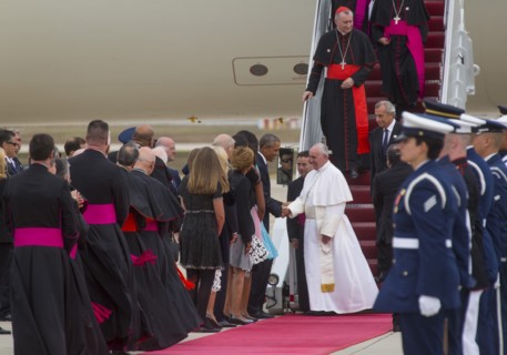 Security during the U.S. visit of Pope Francis