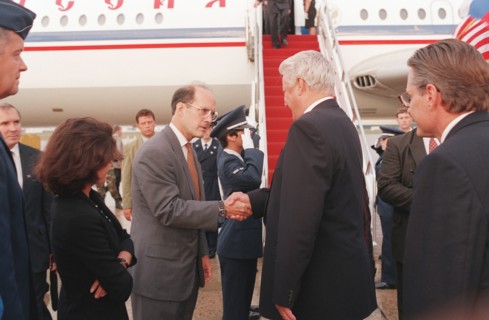 Russian President Boris Yeltsin