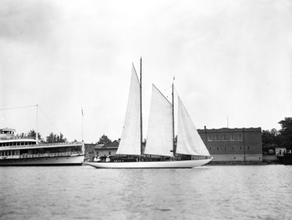Sailboat on the Potomoc River