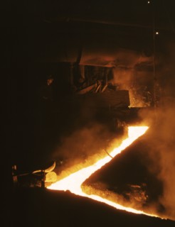 Slag run