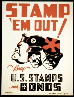 Stamp 'em out Buy U.S. stamps and bonds