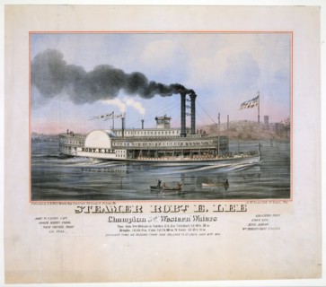 Steamer Robt. E. Lee. Champion of the western waters