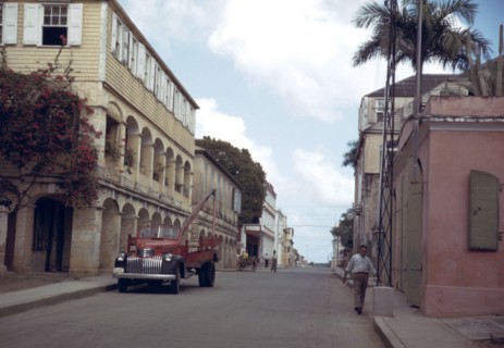 Street in Virgin Islands December 1941