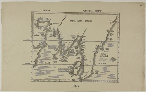 Tabula Moderna Indiae 1513