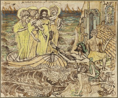 The Arrival of the Muses of Art at Architecture