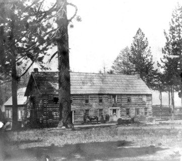 The Lake House. Lake Tahoe ca. 1866