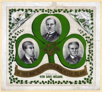 The three martyrs executed at Manchester