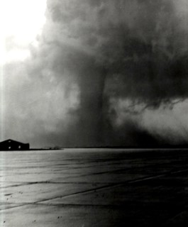 Tornado Viewed from Airport