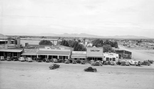View of main street in Parker