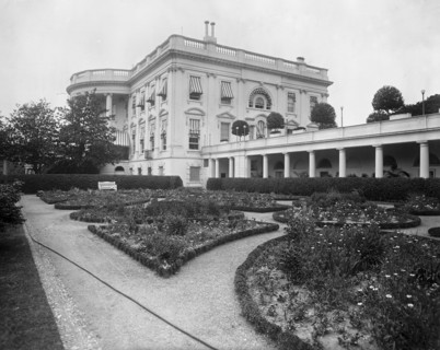 White House West Garden ca. 1905