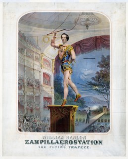William Hanlon. Zampillaerostation or the flying trapeze