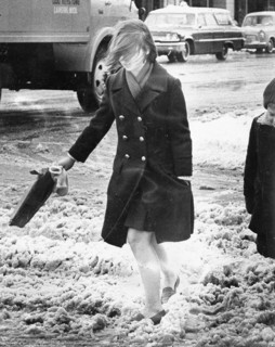 Wind-Blown Woman